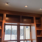 Bookshelf accent lighting